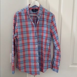 Men’s vineyard vines cotton button down shirt- L